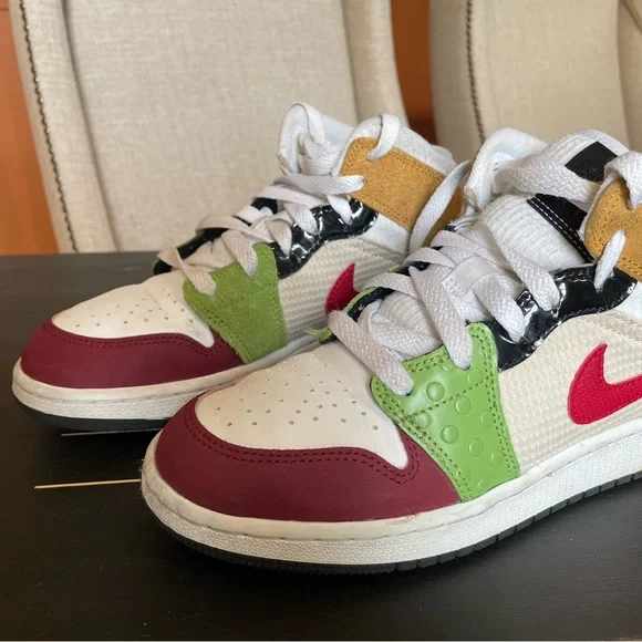 Multicolor Kids Sneakers - Picture 3 of 11
